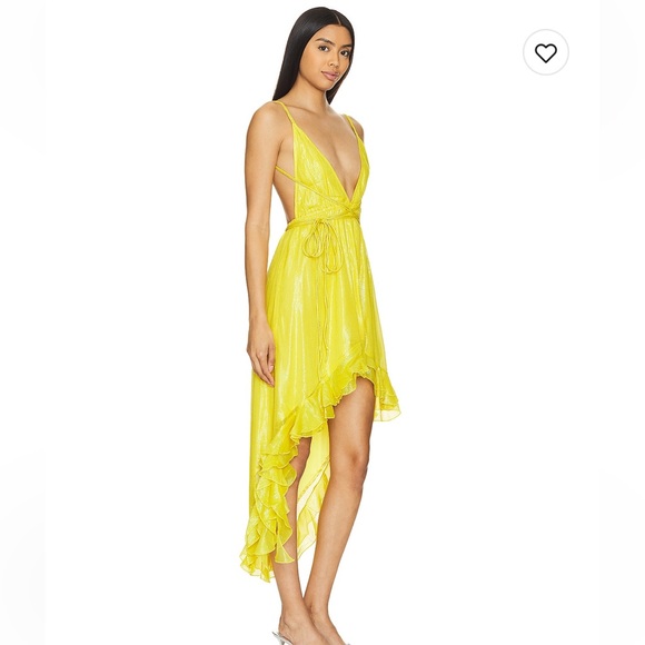 Sundress Sissy Dress in Yellow Taglia - Sexy NWT - Picture 1 of 4